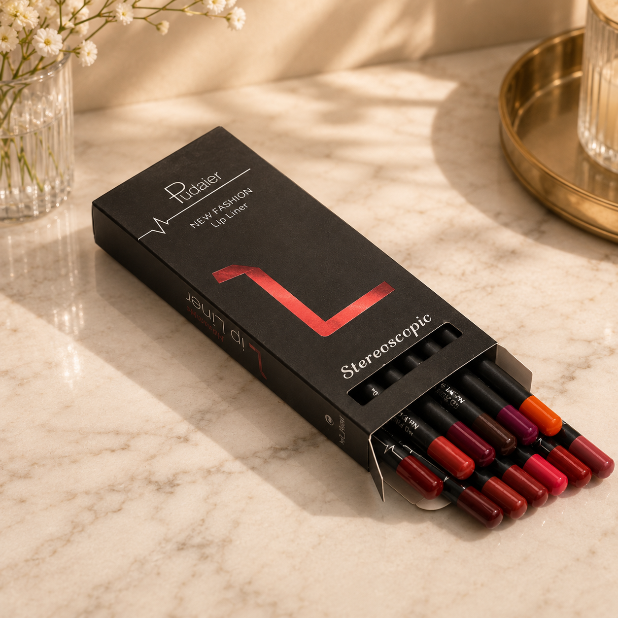 Matte Velvet Lip Liner Set